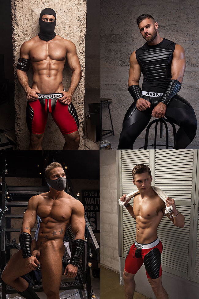 Maskulo Gear Collage
