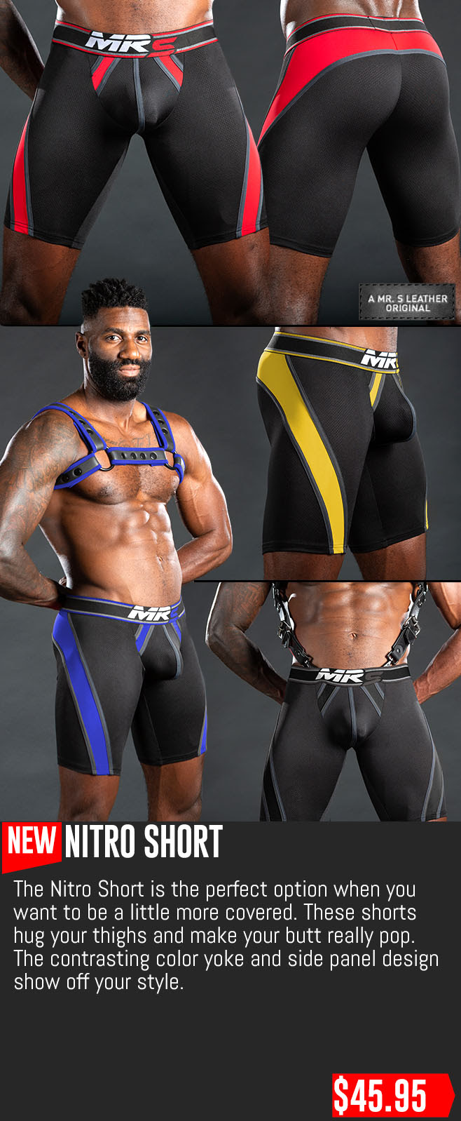 Nitro Short by Mr. S Leather