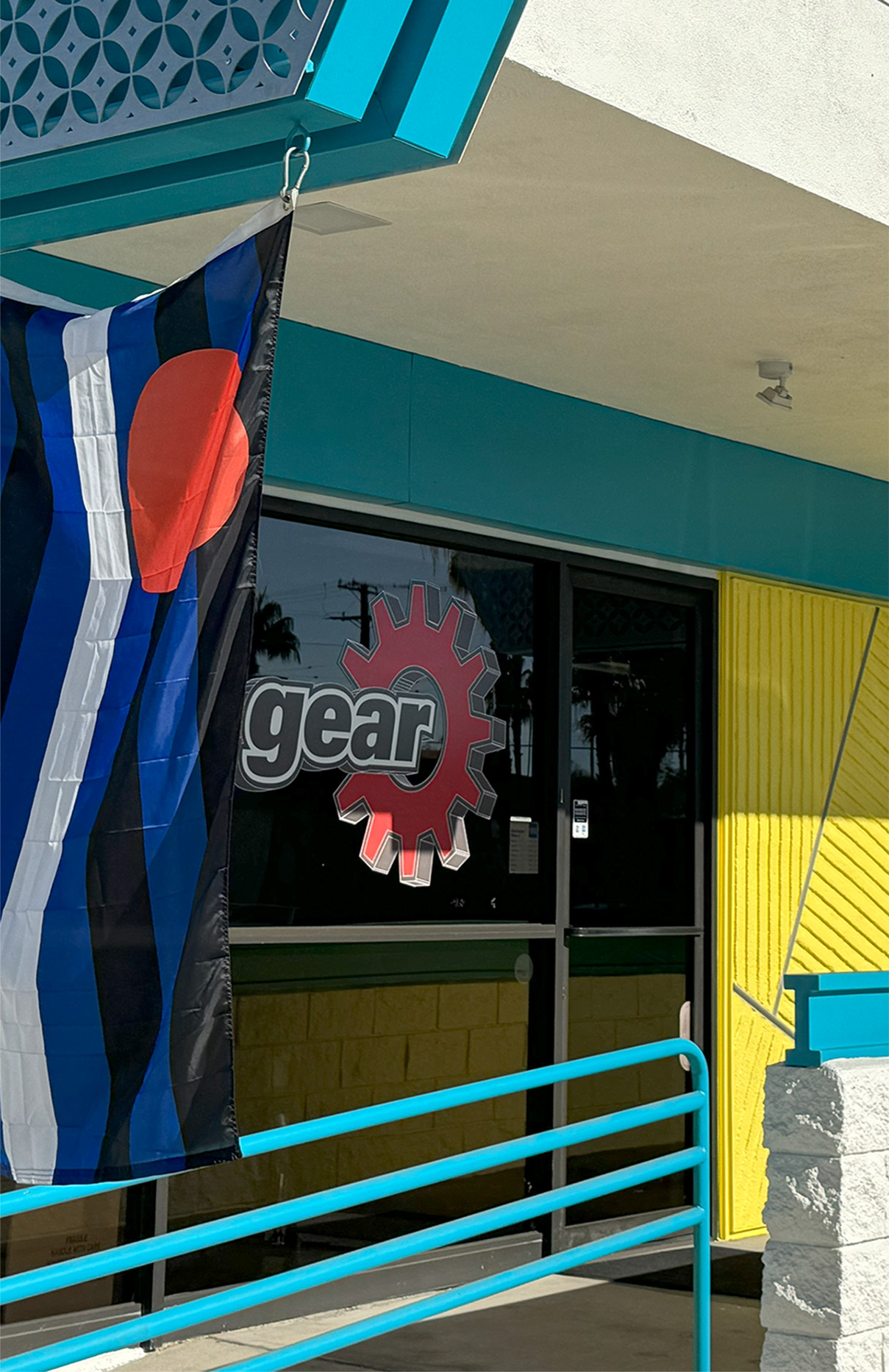 Gear Palm Springs Front Entrance