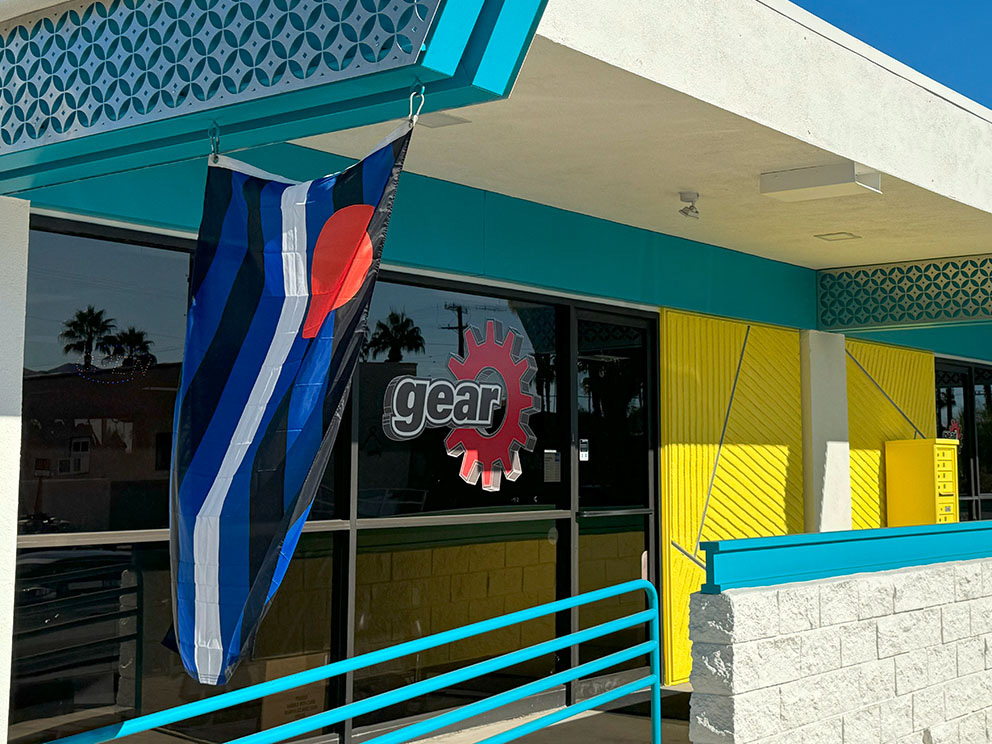 Gear Palm Springs Storefront