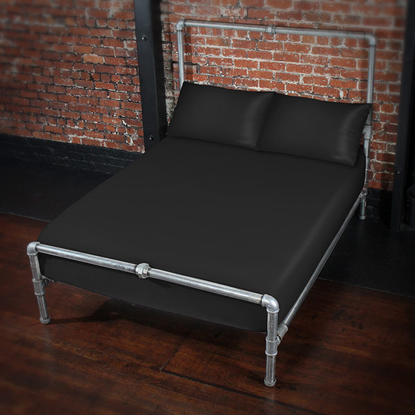 Sheets on Bed
